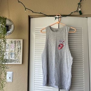 The Rolling Stones muscle tank